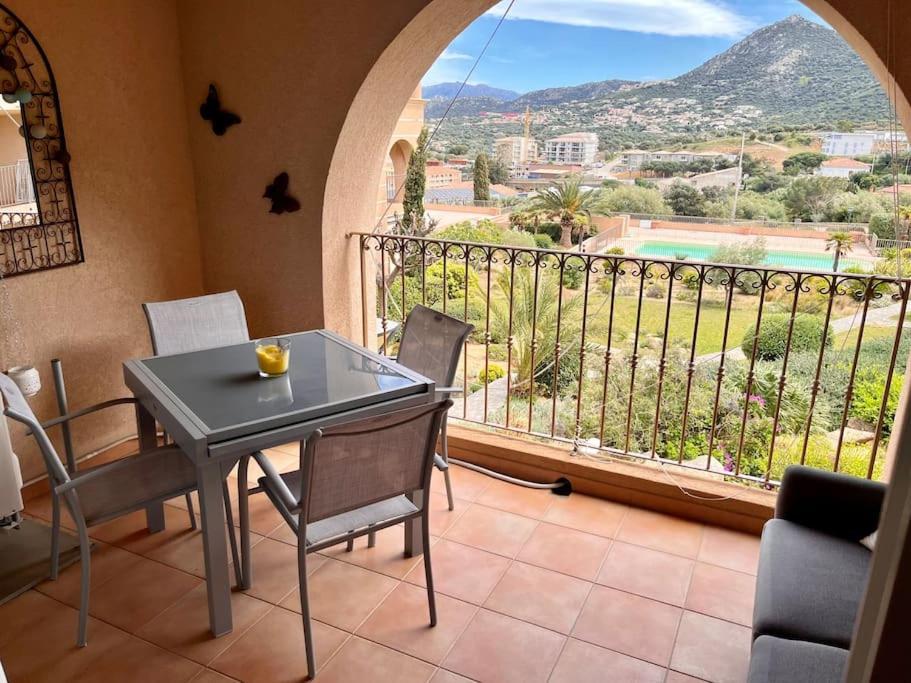Joli Studio Tout Confort Proche Toutes Commodites Dans Residence Calme LʼÎle-Rousse Εξωτερικό φωτογραφία