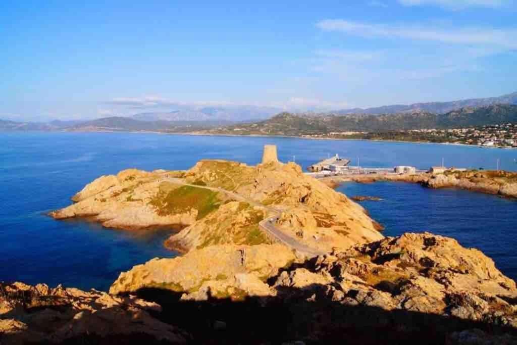 Joli Studio Tout Confort Proche Toutes Commodites Dans Residence Calme LʼÎle-Rousse Εξωτερικό φωτογραφία